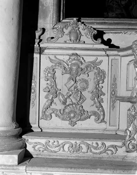 Aile gauche du tabernacle.