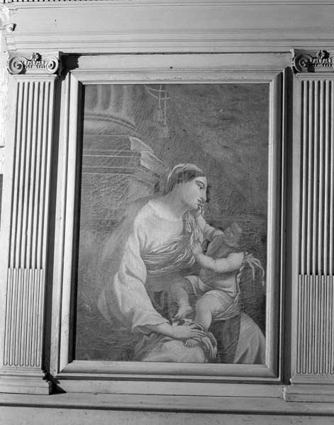 Tableau d'autel : Vierge à l'Enfant
