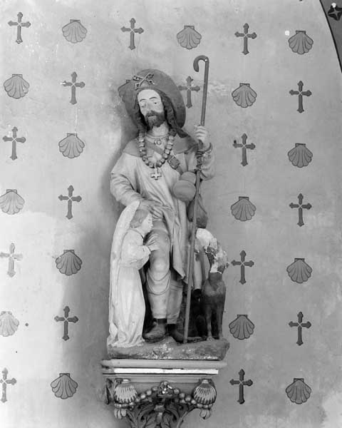 Statue : saint Roch