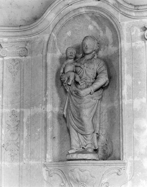 Statue : Vierge à l'Enfant