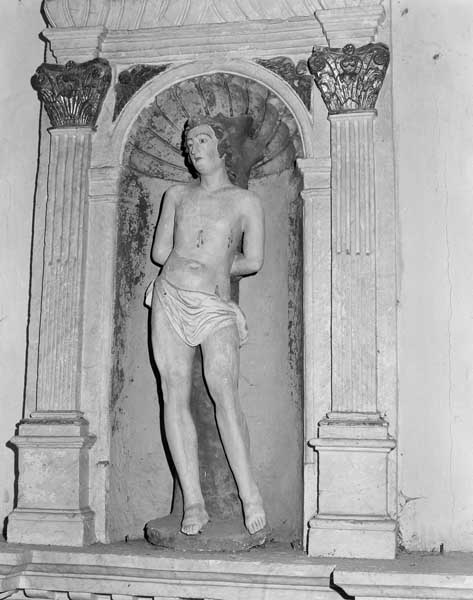 Statue : saint Sébastien
