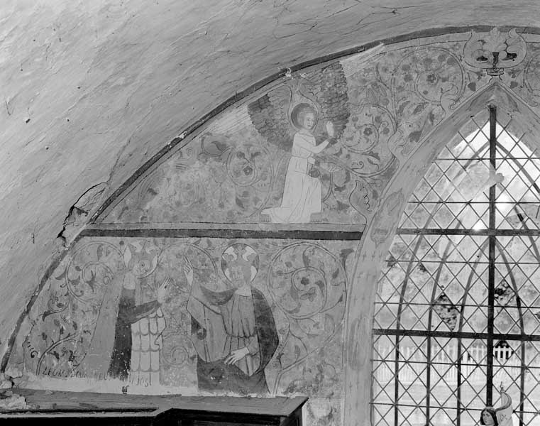 Détail : Couronnement de la Vierge.