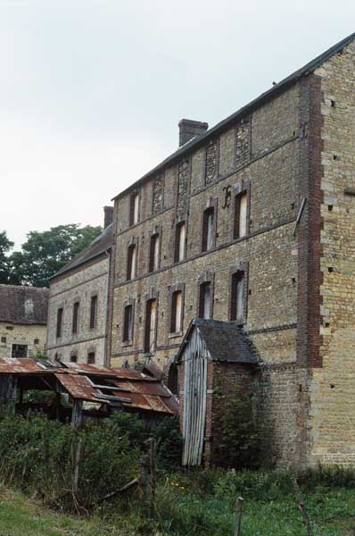 Elévation extérieure sud ouest.