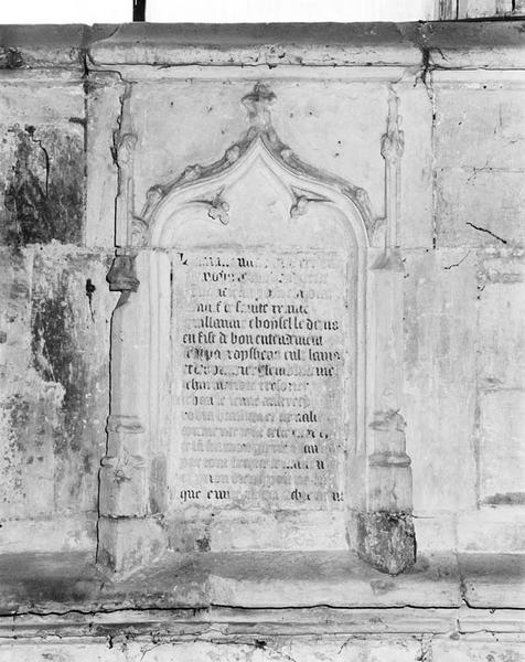 Plaque commémorative