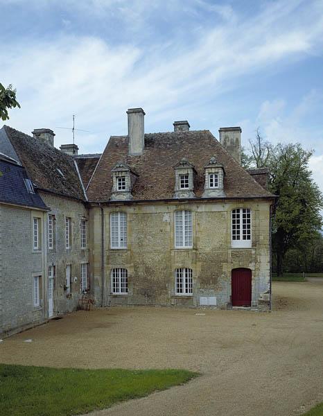 Corps de bâtiment secondaire, élévation extérieure est.