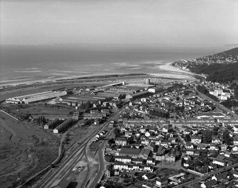 Vue aérienne.