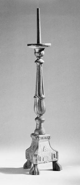 Vue d'un chandelier.