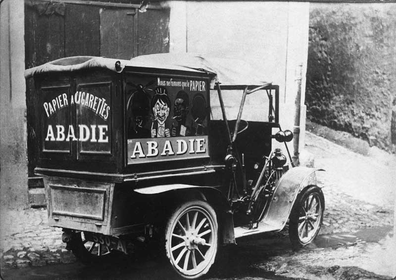 Voiture Vallat.- Photographie ancienne. (Collection particulière).
