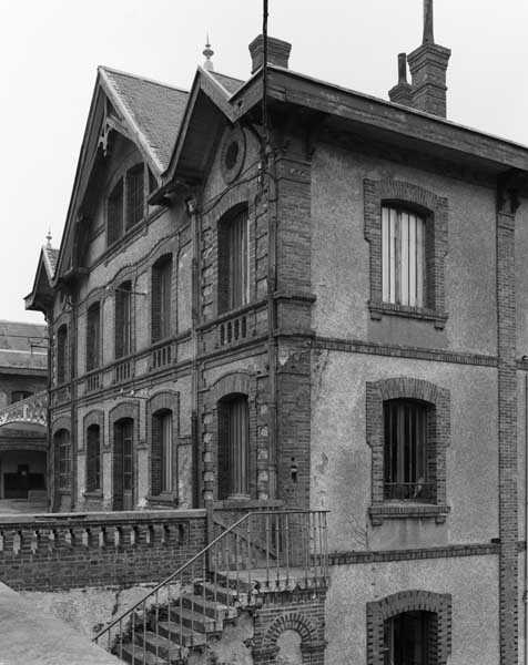 Logement de contremaître, vue prise du nord ouest.