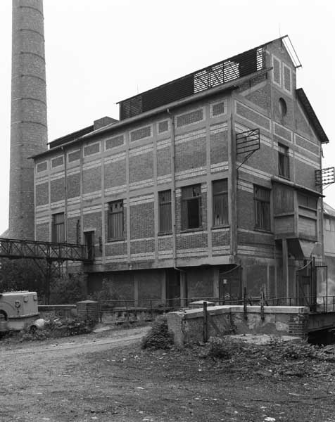 Chaufferie, vue prise du nord ouest.
