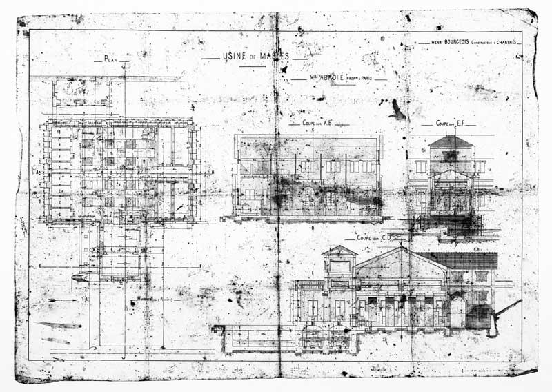 Usine de Masles, Mr Abadie, propriétaire à Paris.