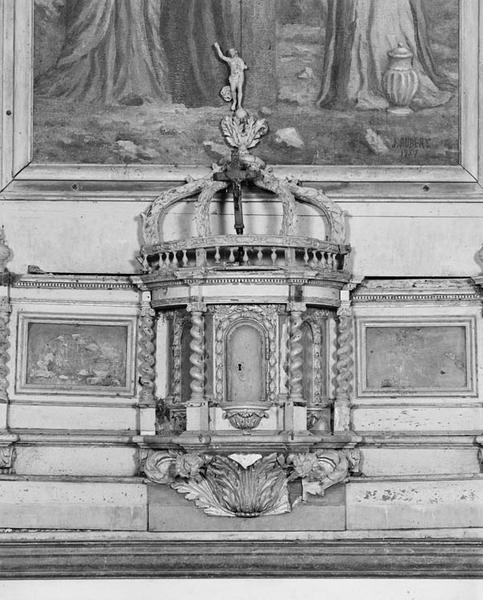 Tabernacle (tabernacle architecturé, tabernacle à ailes)