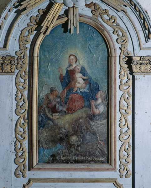 Vierge à l'Enfant avec Marie-Madeleine et Education de la Vierge.