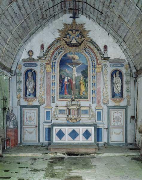 Ensemble (tabernacle, retable)