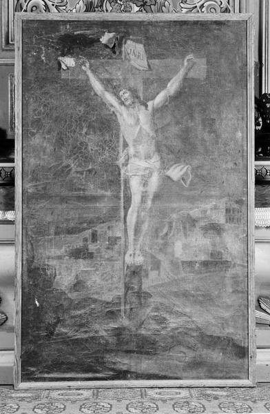 Tableau (tableau d'autel) : Christ en croix