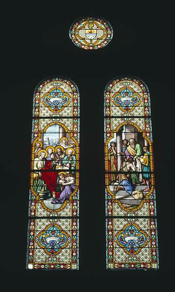 Vue d'ensemble de la baie 14 : Noces de Cana et le fils prodigue.