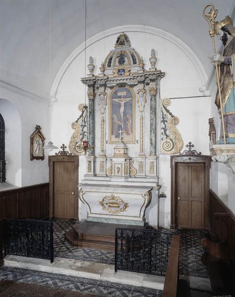 Ensemble (autel, tabernacle, retable)