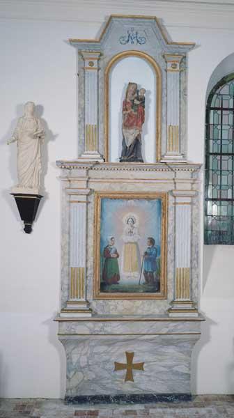 Retable nord.