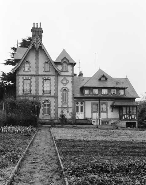 Logement patronal. Vue prise du nord est.