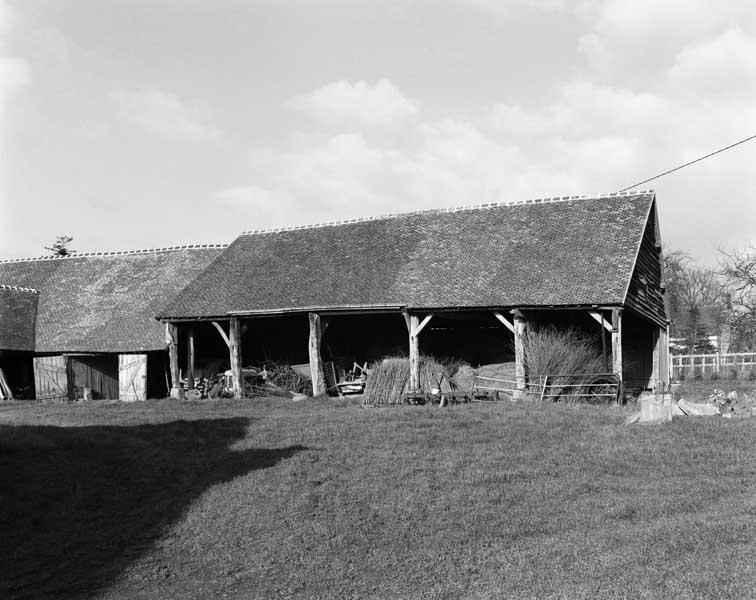 Pièce de séchage et bâtiment du four, vue prise du nord est.