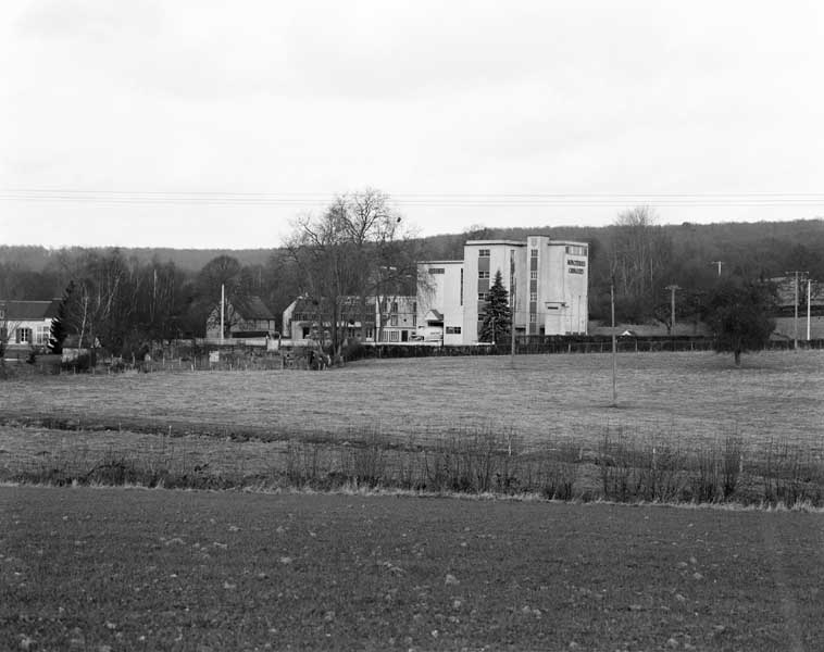 Atelier de fabrication, vue prise du sud est.