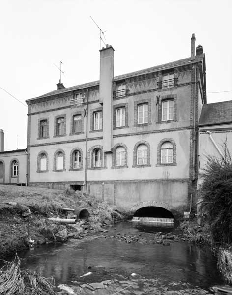 Atelier de fabrication, élévation extérieure est.