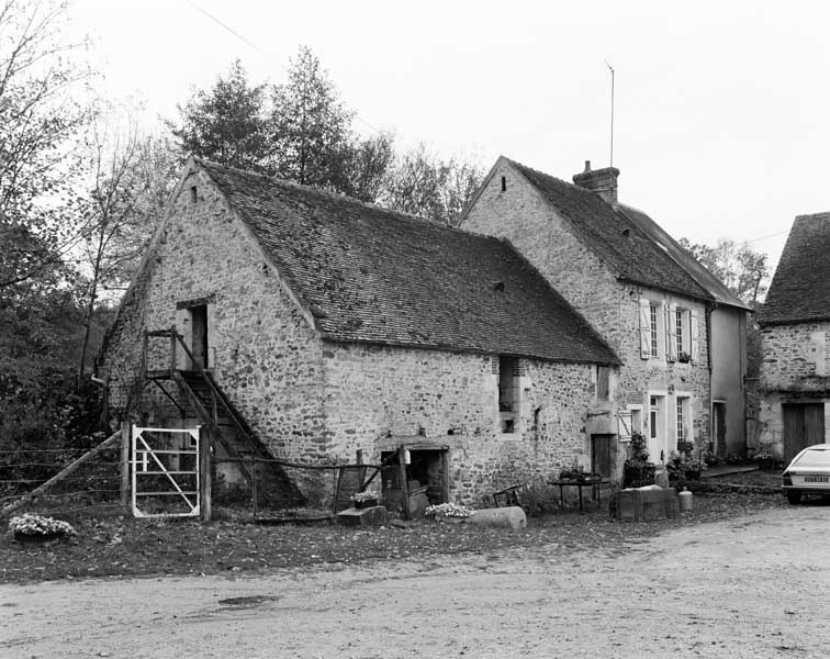 Atelier de fabrication et logement, vue prise du nord est.