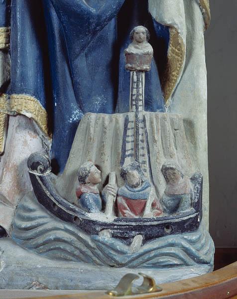 Statue : Vierge à l'Enfant dite Notre-Dame des flots