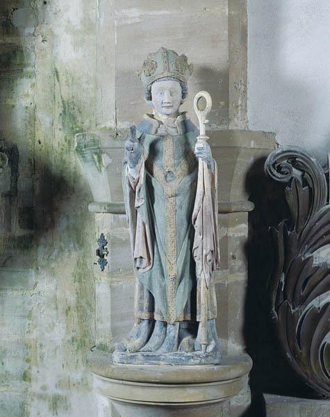 Statue : saint Manvieu (1)