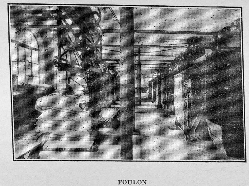 Foulon.- Photographie ancienne, tirée de : L'Illustration Economique et Financière, 1925.