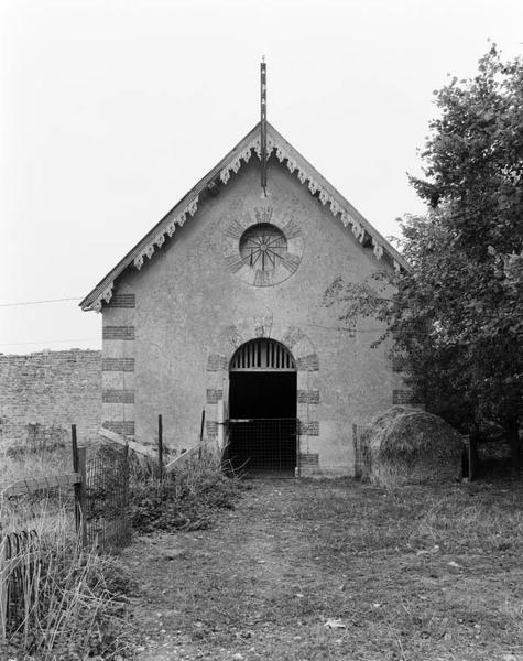 Dépendance du jardin potager, façade sud.