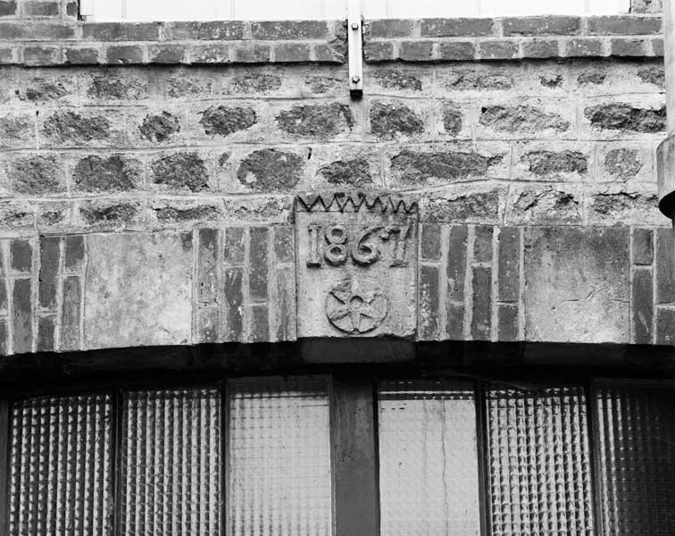 Atelier de fabrication (2), détail : date.