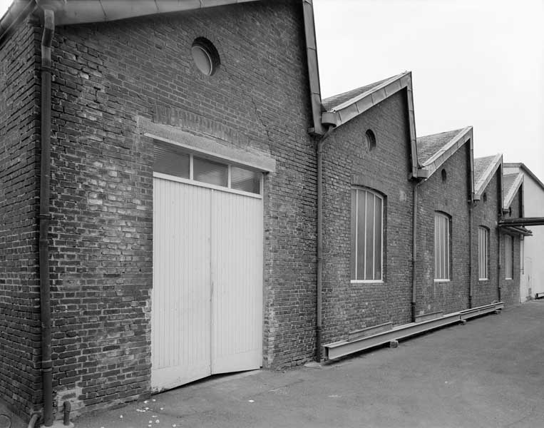 Atelier de fabrication (2), Vue prise du sud-ouest.