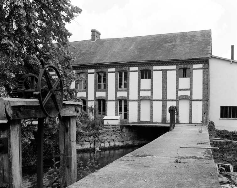 Atelier de fabrication, vue prise du sud ouest.