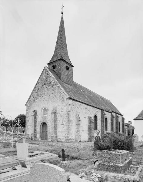 Vue extérieure depuis le sud-ouest.