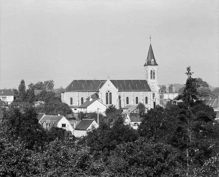 Vue d'ensemble, côté est.