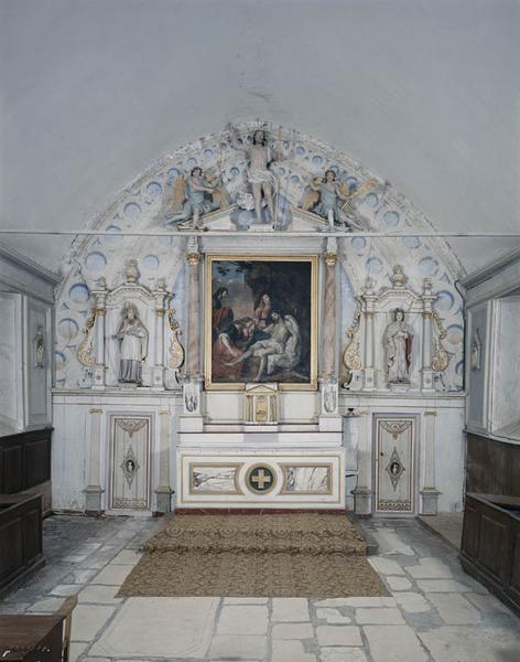 Ensemble (tabernacle, retable)