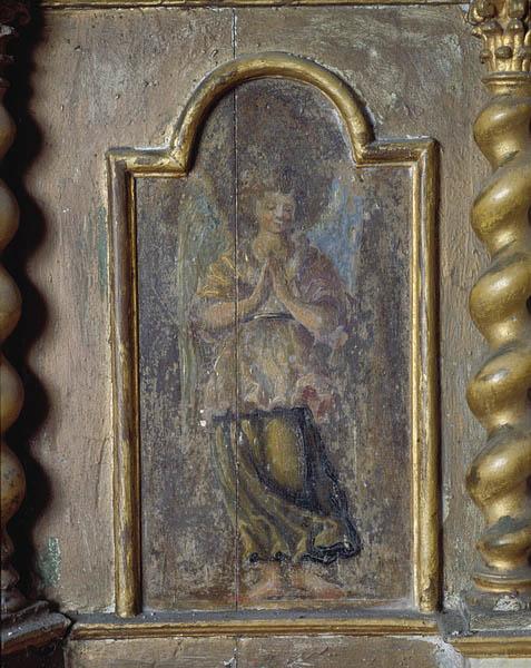 Détail du tabernacle, panneau droit.