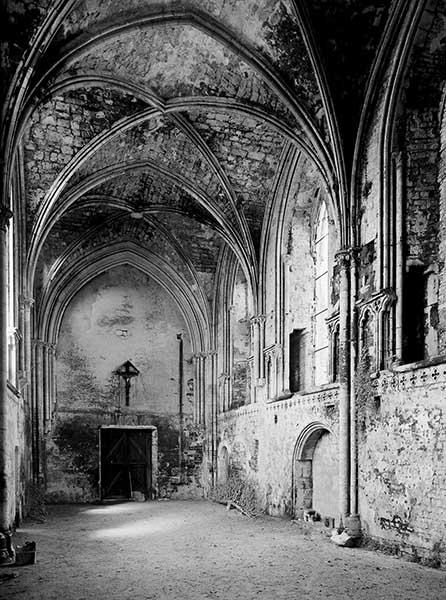 Eglise, ensemble du choeur vers l'ouest.