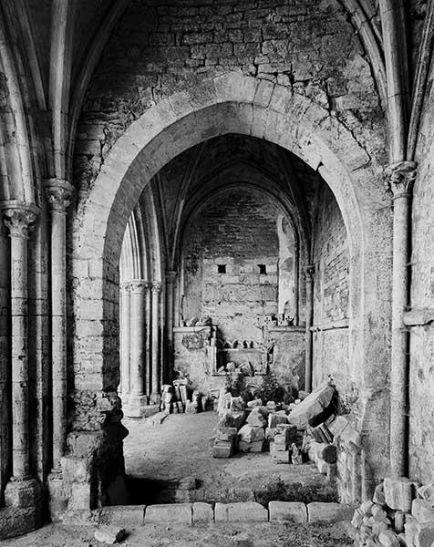 Eglise, vue intérieure, vers le nord, des chapelles du bras nord du transept.