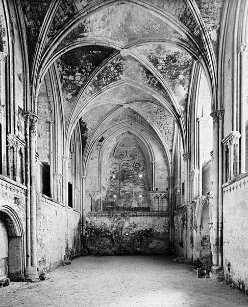 Eglise, ensemble du choeur vers l'est.