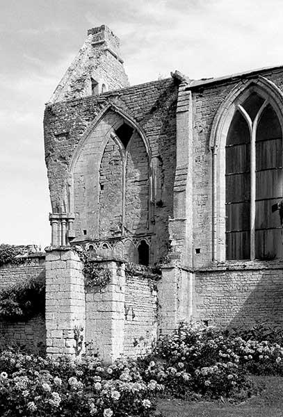 Eglise, chapelle orientale du bras sud du transept.