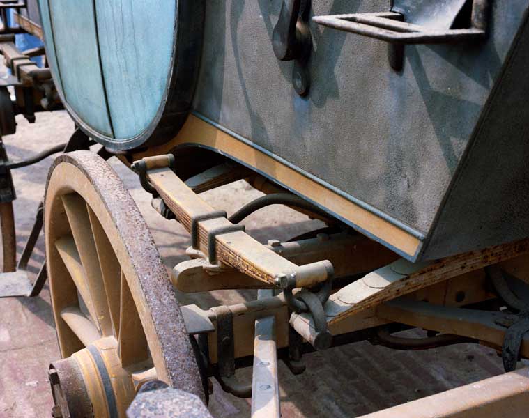 Voiture hippomobile, road coach (park drag)