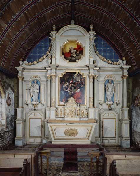 Ensemble du maître-autel (tabernacle, retable)