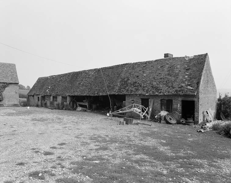 Dépendances sud est, élévation nord.