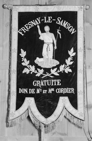 Avers : saint Jean-Baptiste.