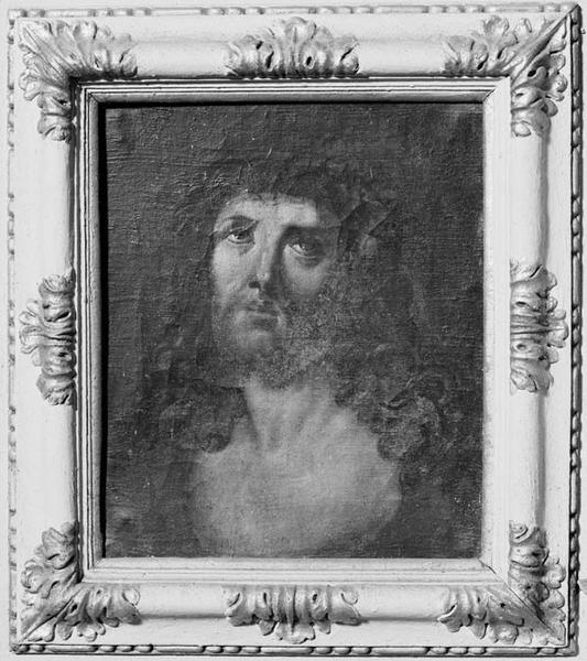 Détail de l'aile gauche, tableau : Christ souffrant.
