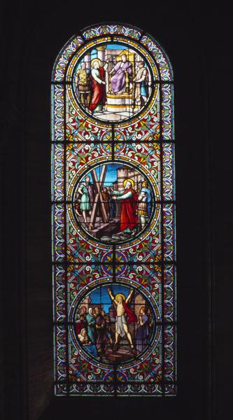 Vue d'ensemble de la baie 1 : Vie de saint André.