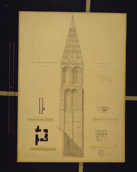 Eglise de Colombiers sur Seulles (Calvados).