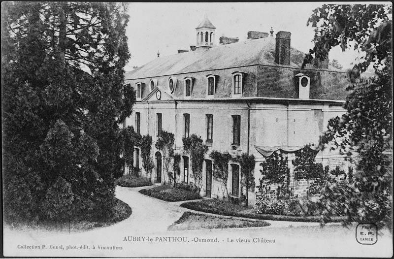 L'ancien château depuis le sud ouest.